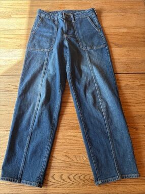 Patch pocket Women’s Jeans Old Navy OG loose size 8 high rise